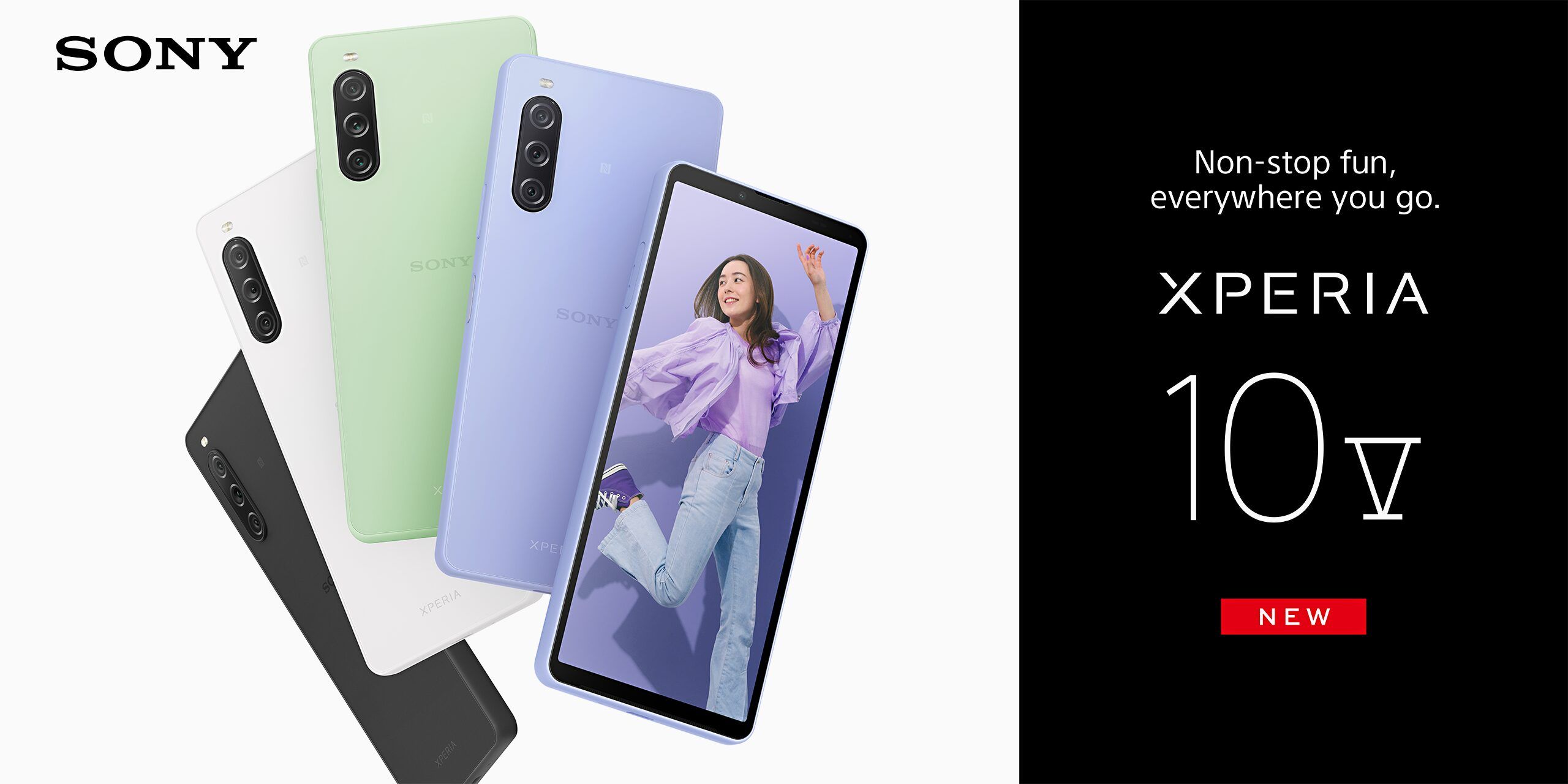 Xperia 10 V key visual