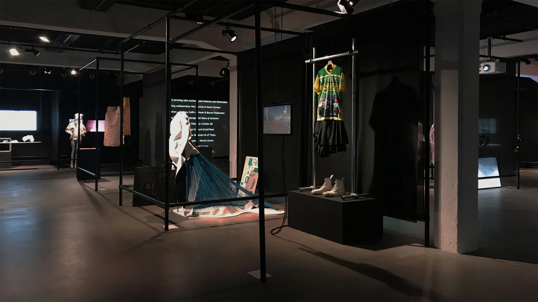 Making FASHION Sense, HeK Basel — installation view